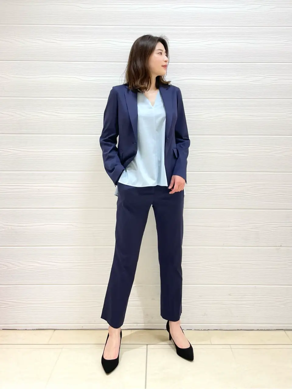 JOSEPH スタッフ コーディネート画像