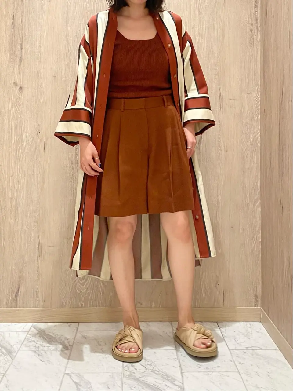 JOSEPH スタッフ コーディネート画像