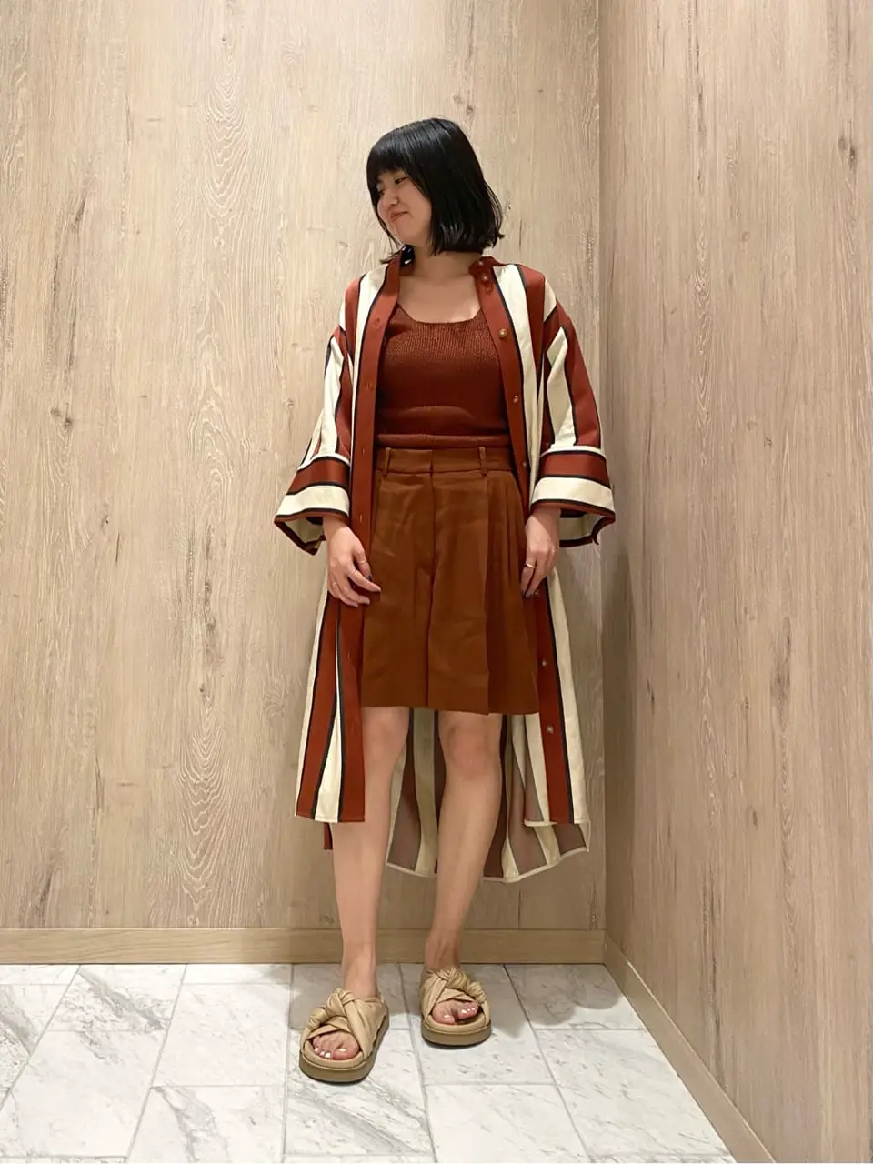 JOSEPH スタッフ コーディネート画像