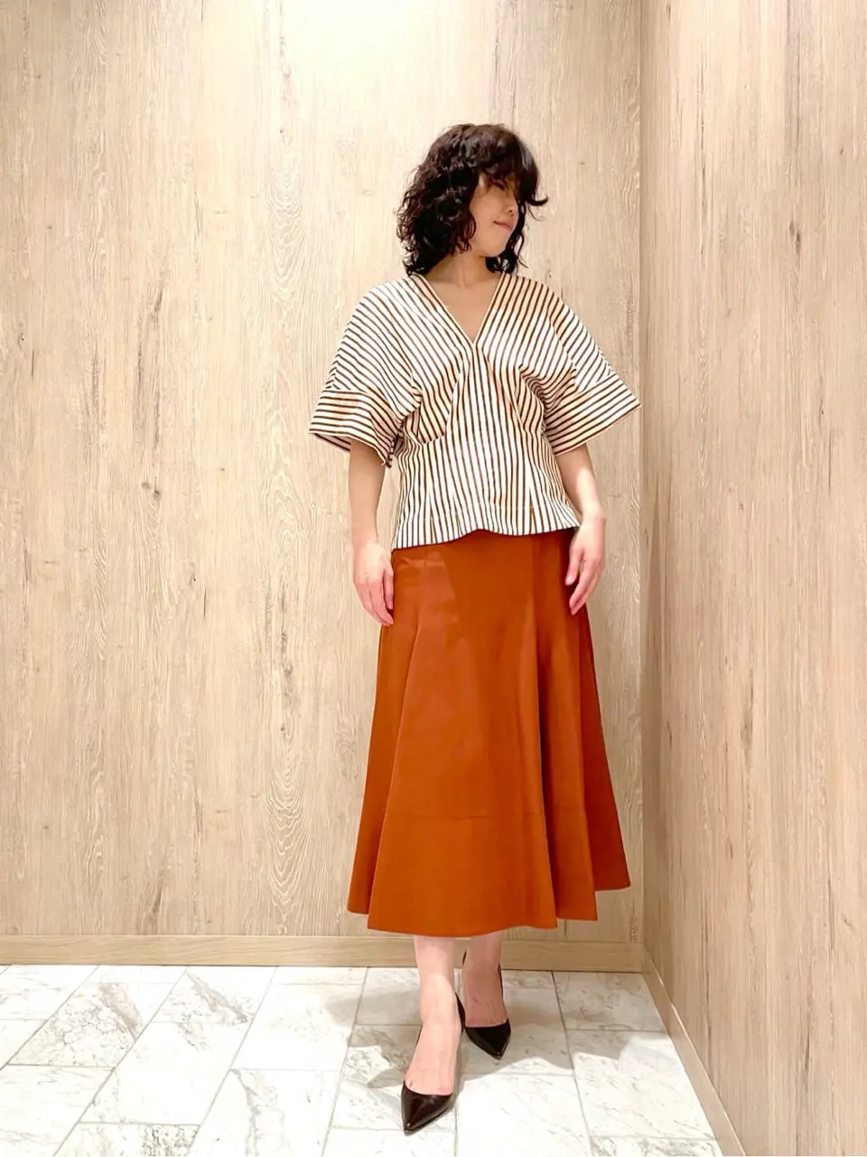  スタッフ コーディネート画像