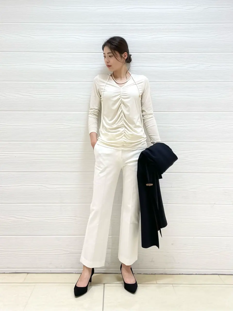 JOSEPH スタッフ コーディネート画像