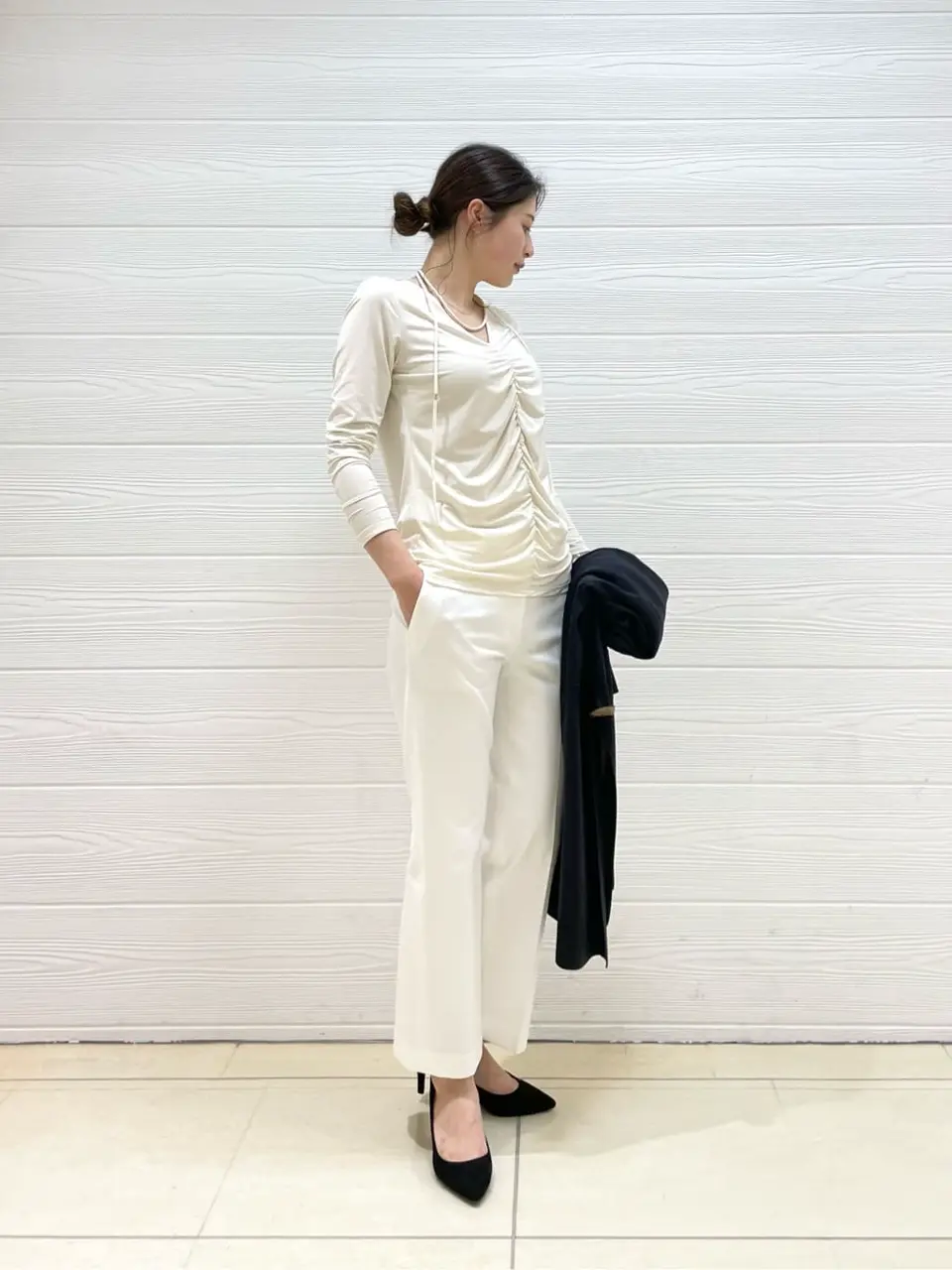 JOSEPH スタッフ コーディネート画像