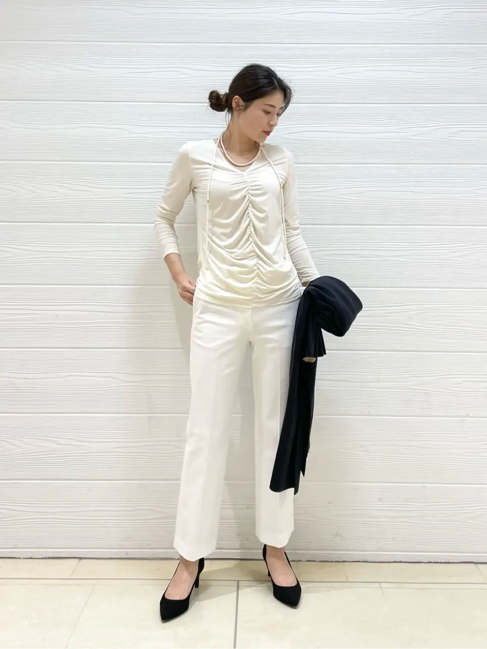 JOSEPH スタッフ コーディネート画像