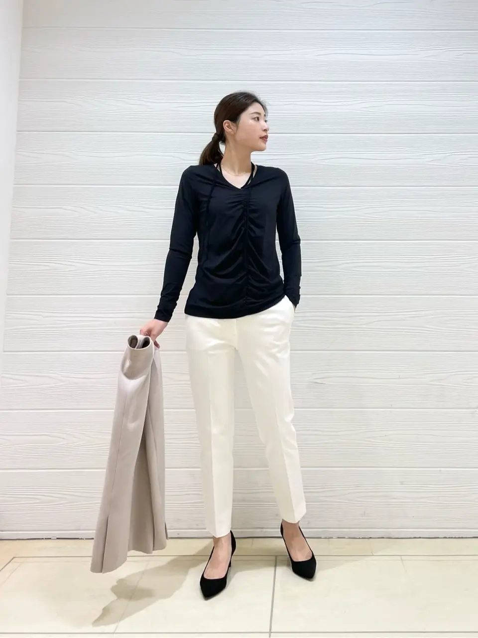 JOSEPH スタッフ コーディネート画像