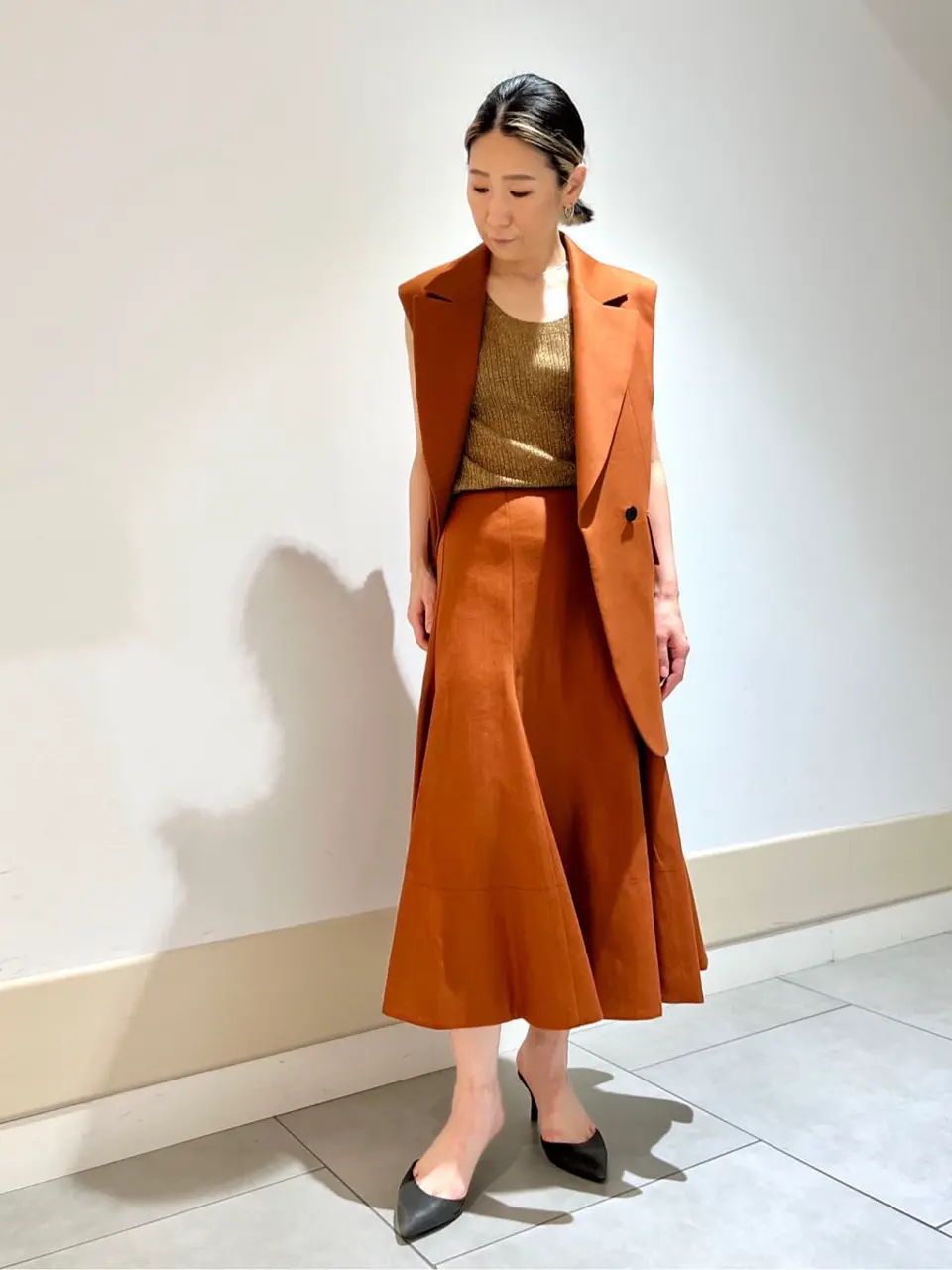 JOSEPH スタッフ コーディネート画像