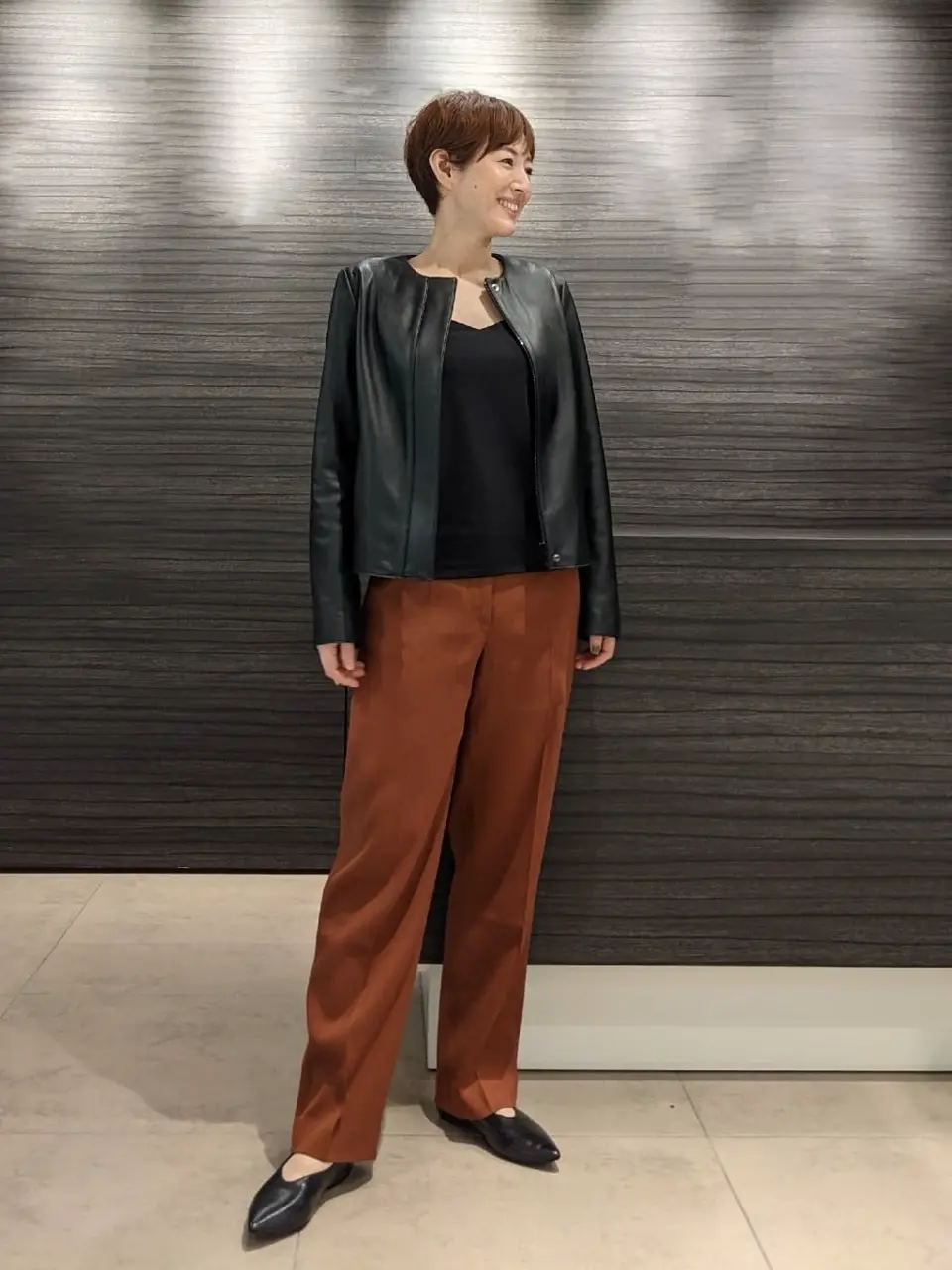 JOSEPH スタッフ コーディネート画像