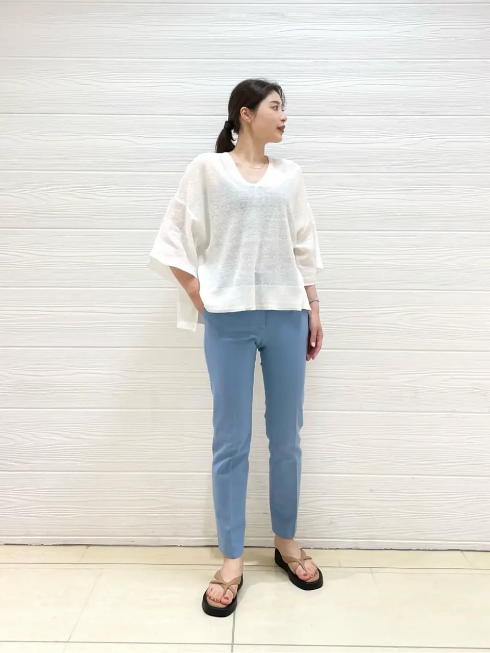 JOSEPH スタッフ コーディネート画像