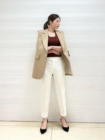 JOSEPH スタッフ コーディネート画像