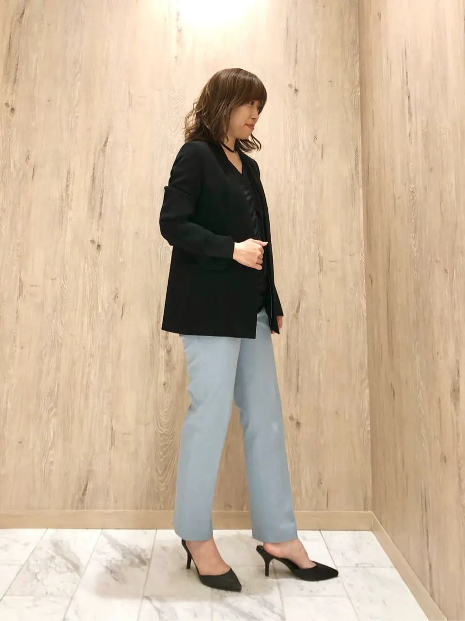 JOSEPH スタッフ コーディネート画像