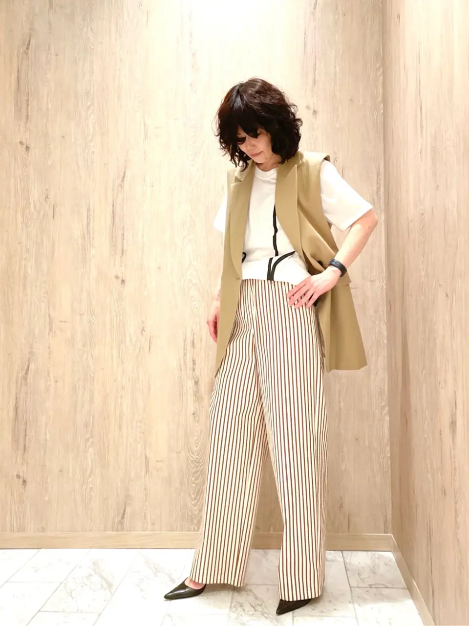  スタッフ コーディネート画像