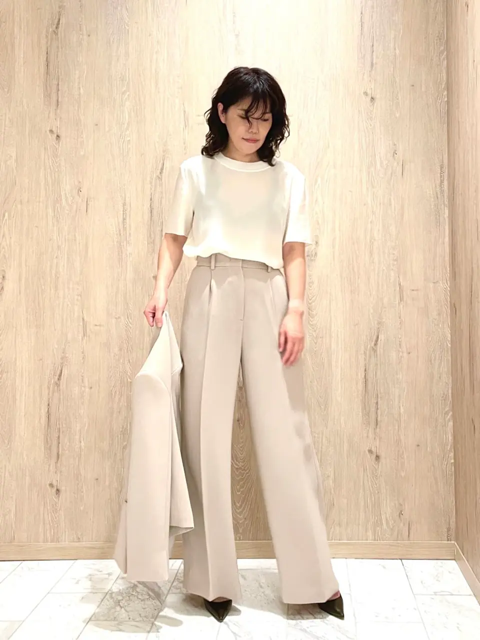  スタッフ コーディネート画像