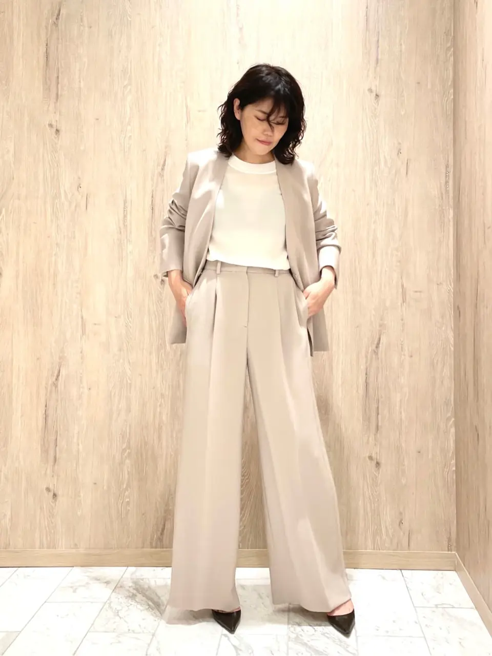 JOSEPH スタッフ コーディネート画像