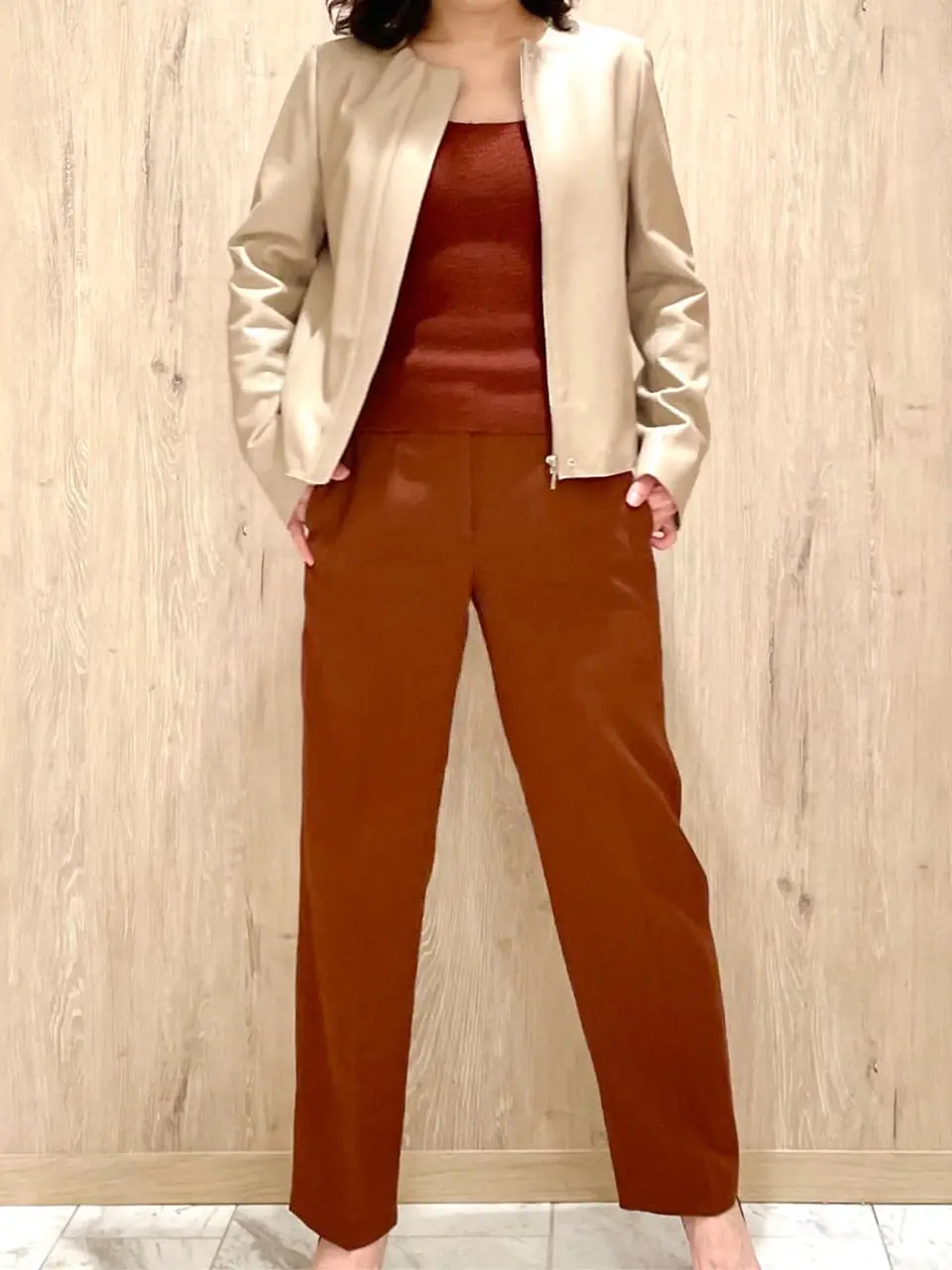 JOSEPH スタッフ コーディネート画像