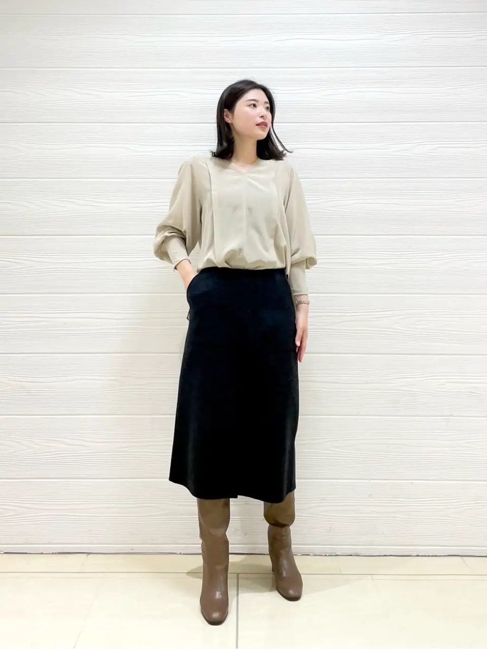 JOSEPH スタッフ コーディネート画像