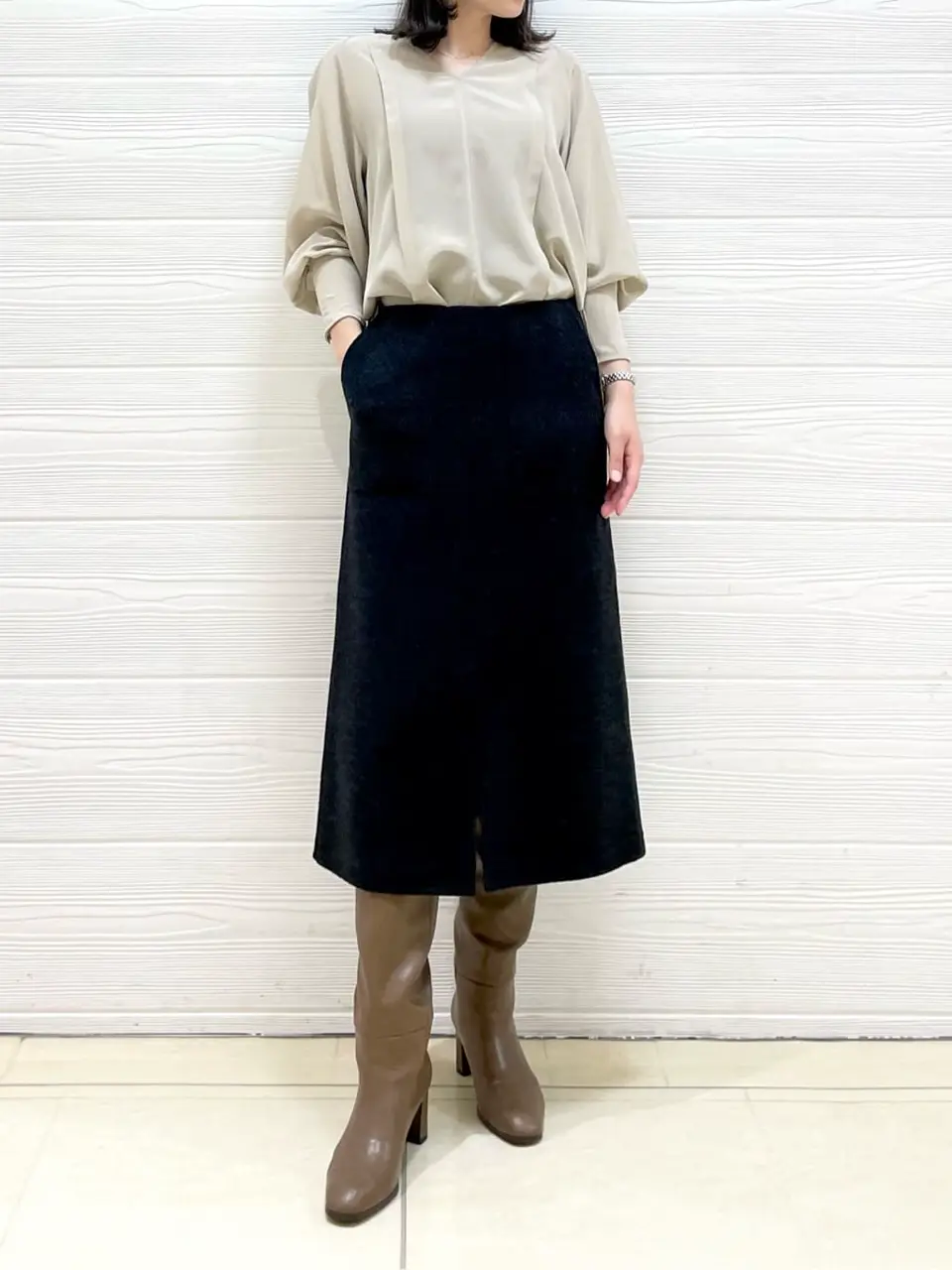 JOSEPH スタッフ コーディネート画像