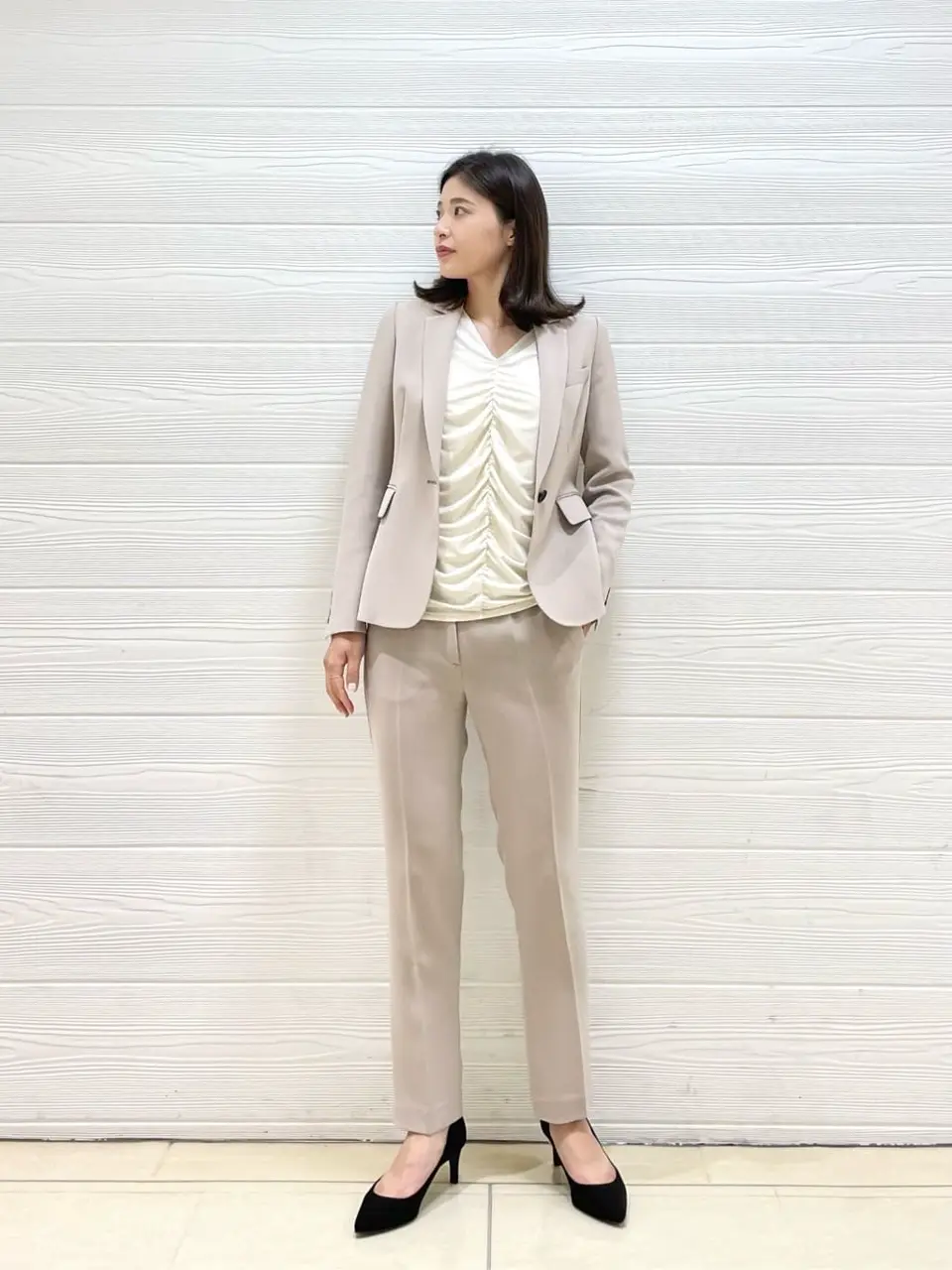 JOSEPH スタッフ コーディネート画像