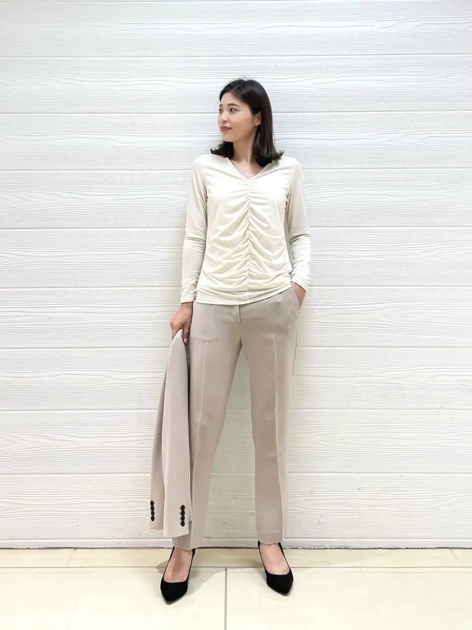 JOSEPH スタッフ コーディネート画像