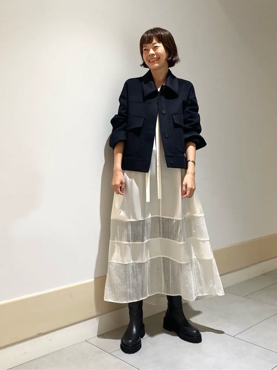  スタッフ コーディネート画像