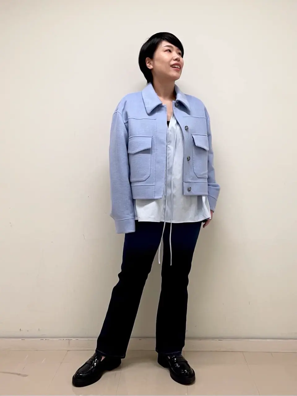 JOSEPH スタッフ コーディネート画像