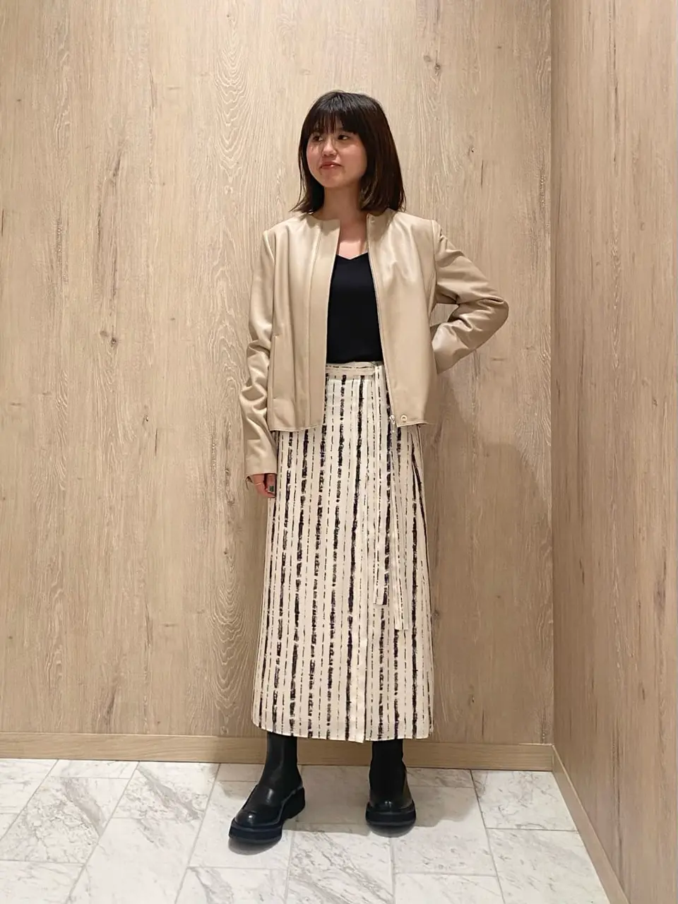  スタッフ コーディネート画像