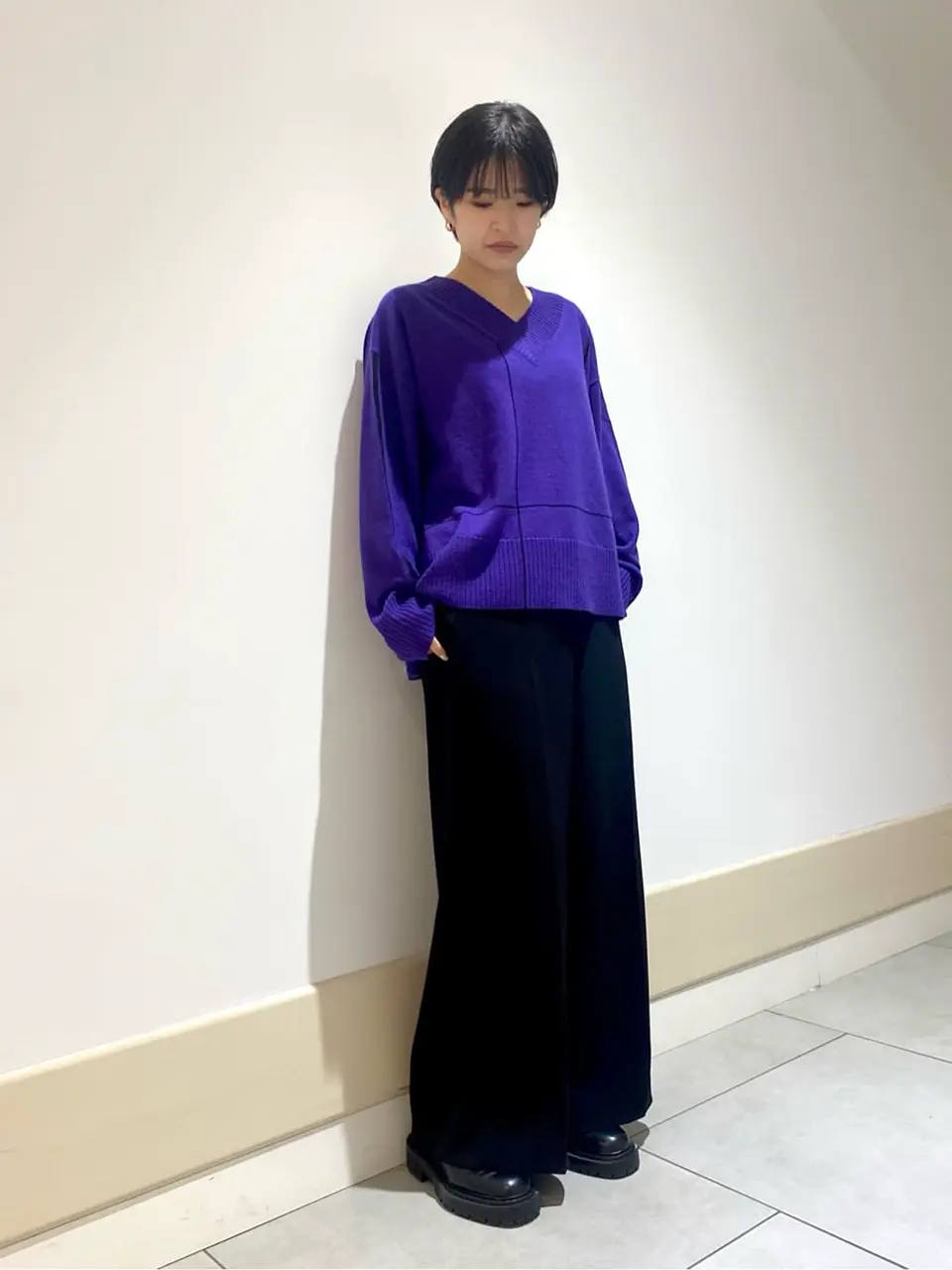 JOSEPH スタッフ コーディネート画像