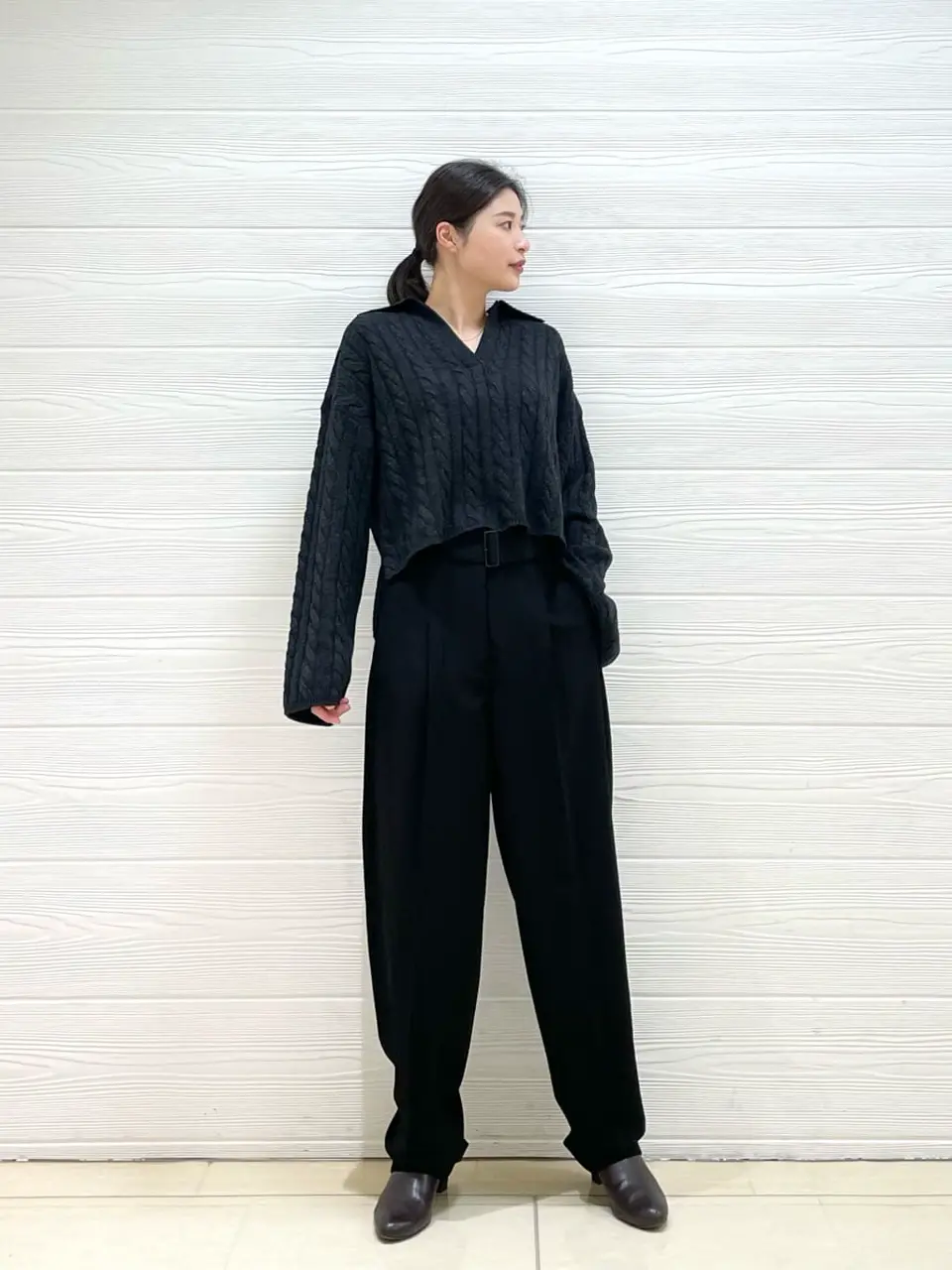 JOSEPH スタッフ コーディネート画像