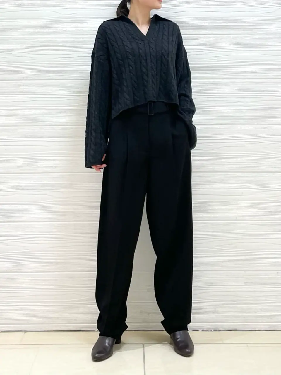 JOSEPH スタッフ コーディネート画像