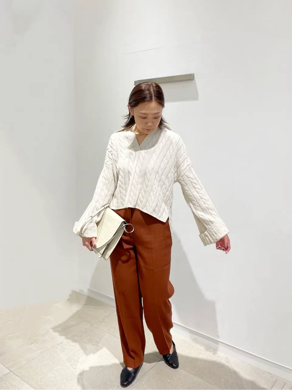 JOSEPH スタッフ コーディネート画像