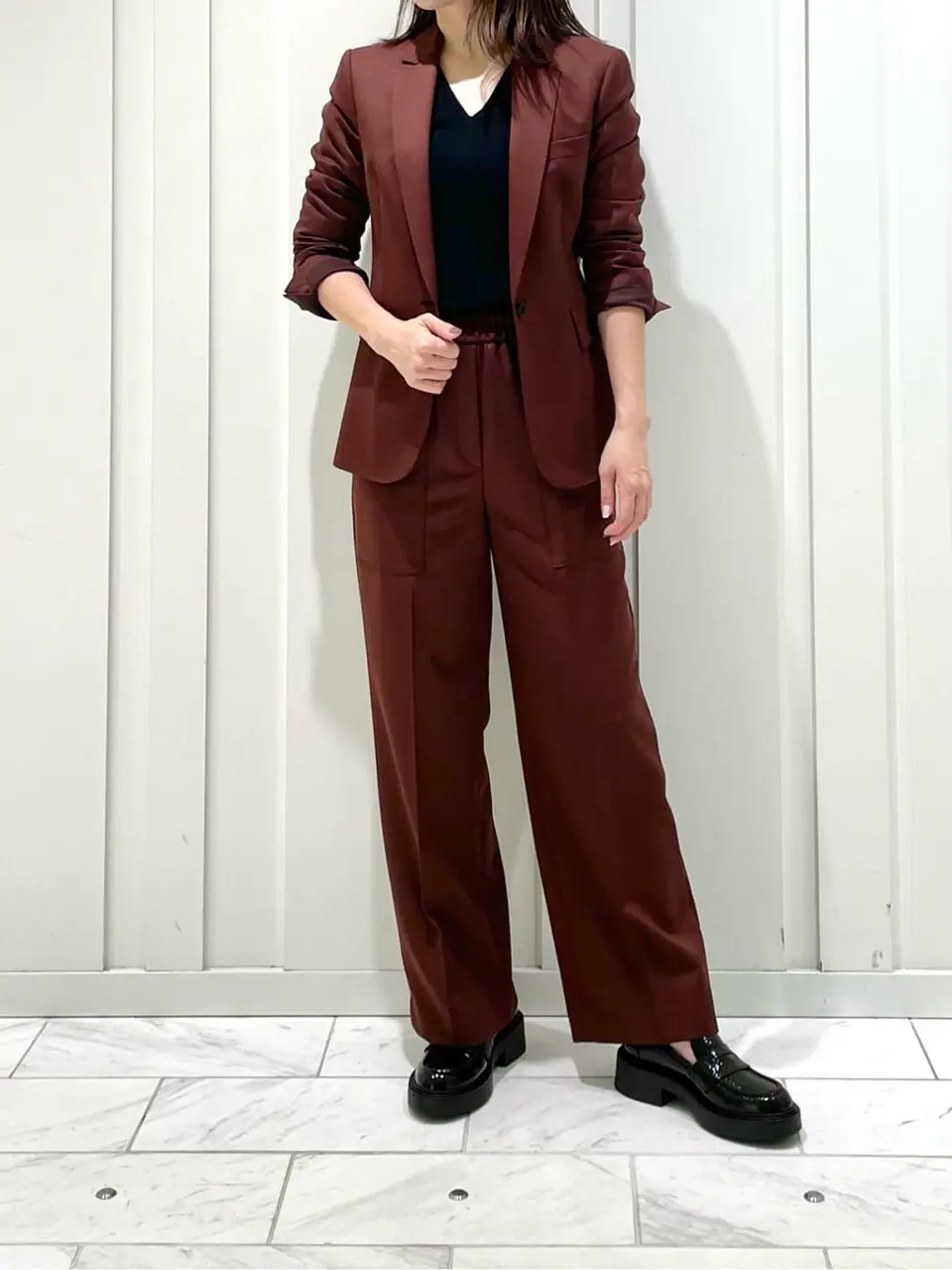 JOSEPH スタッフ コーディネート画像