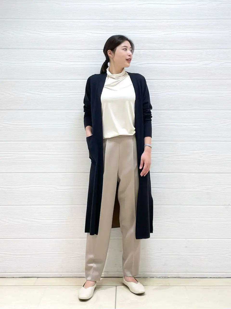 JOSEPH スタッフ コーディネート画像