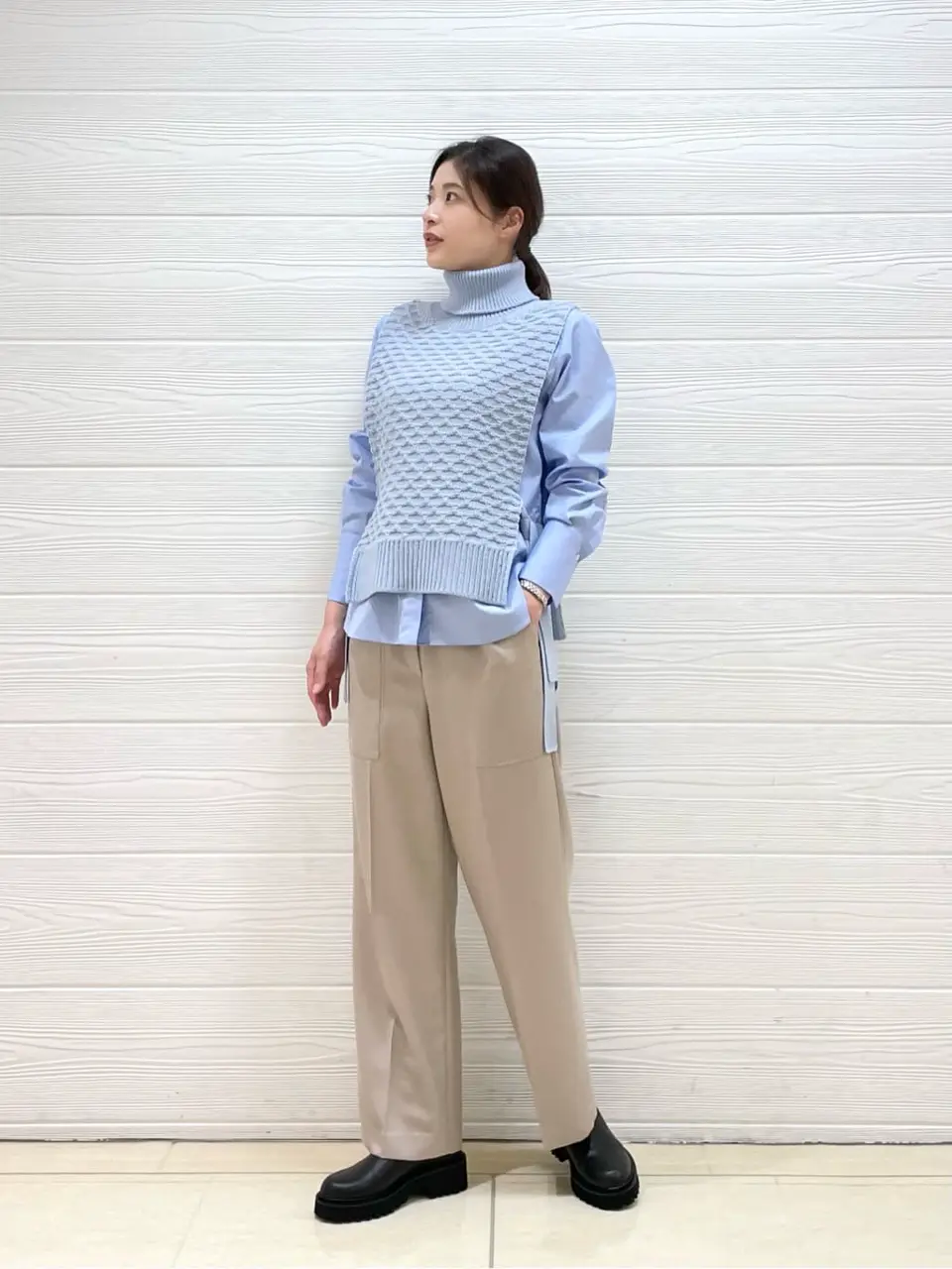 JOSEPH スタッフ コーディネート画像