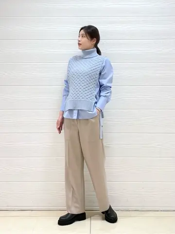 JOSEPH スタッフ コーディネート画像