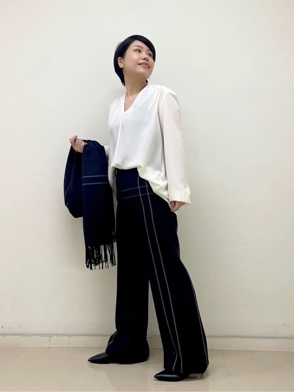 JOSEPH スタッフ コーディネート画像