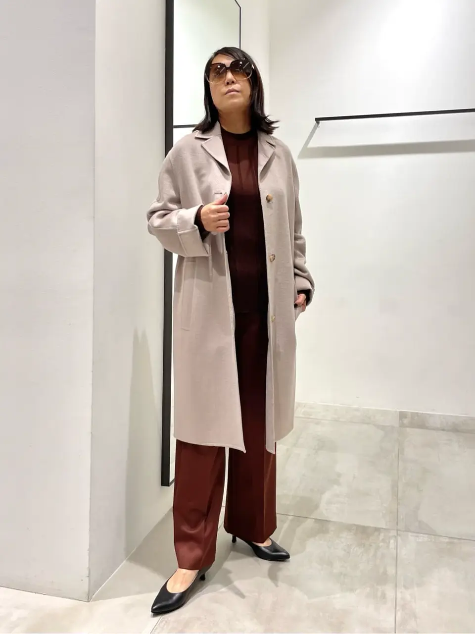  米山美紀 コーディネート画像