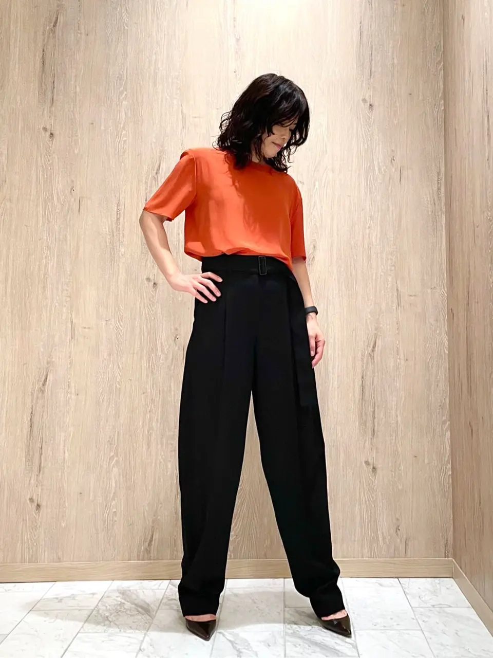 JOSEPH スタッフ コーディネート画像