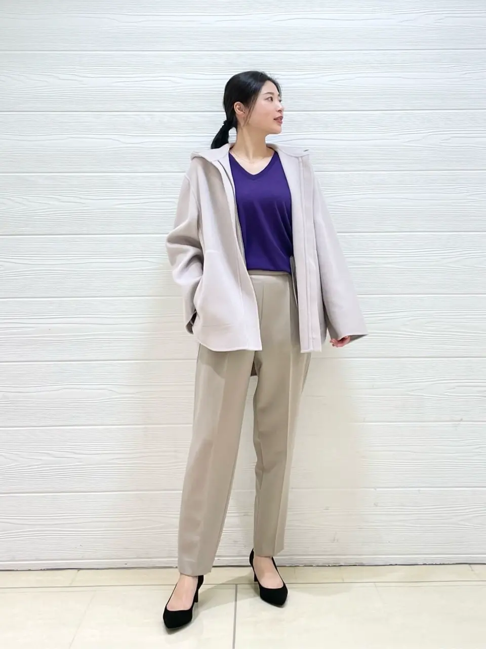 JOSEPH スタッフ コーディネート画像