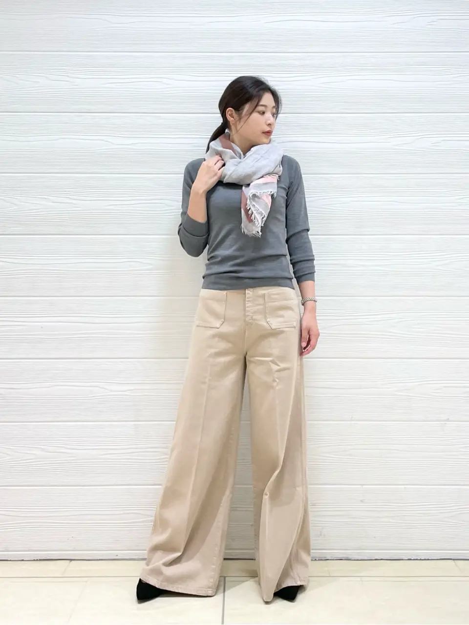 JOSEPH スタッフ コーディネート画像