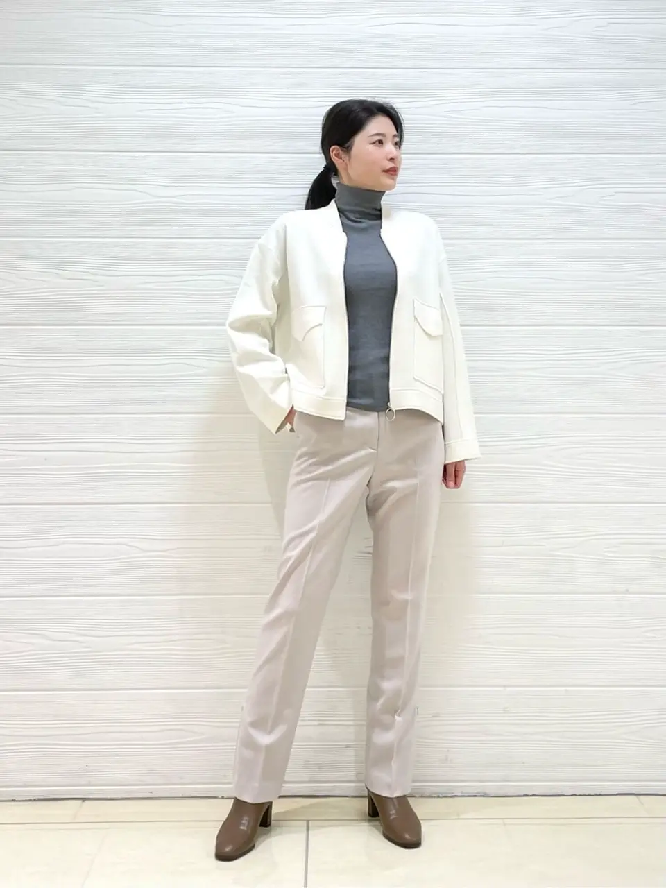 JOSEPH スタッフ コーディネート画像