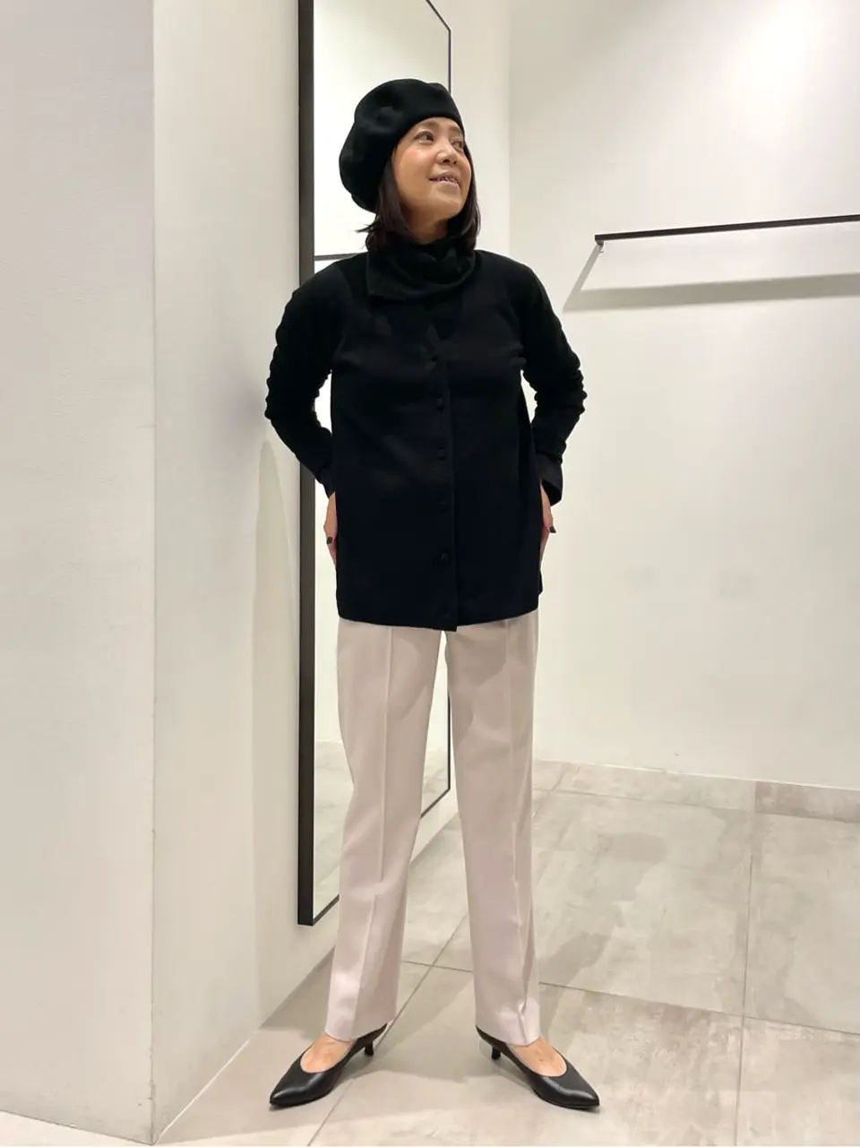  米山美紀 コーディネート画像