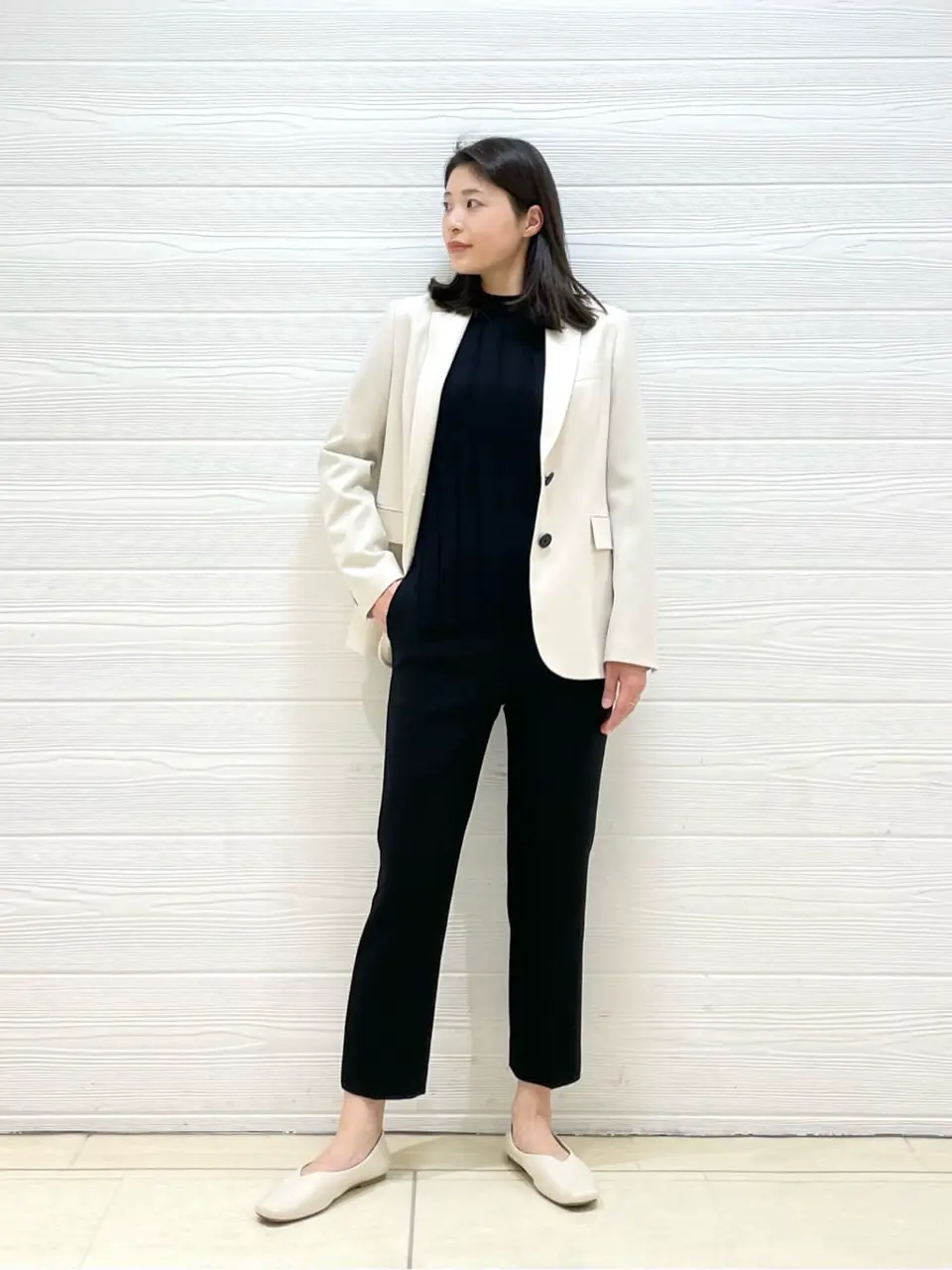 JOSEPH スタッフ コーディネート画像