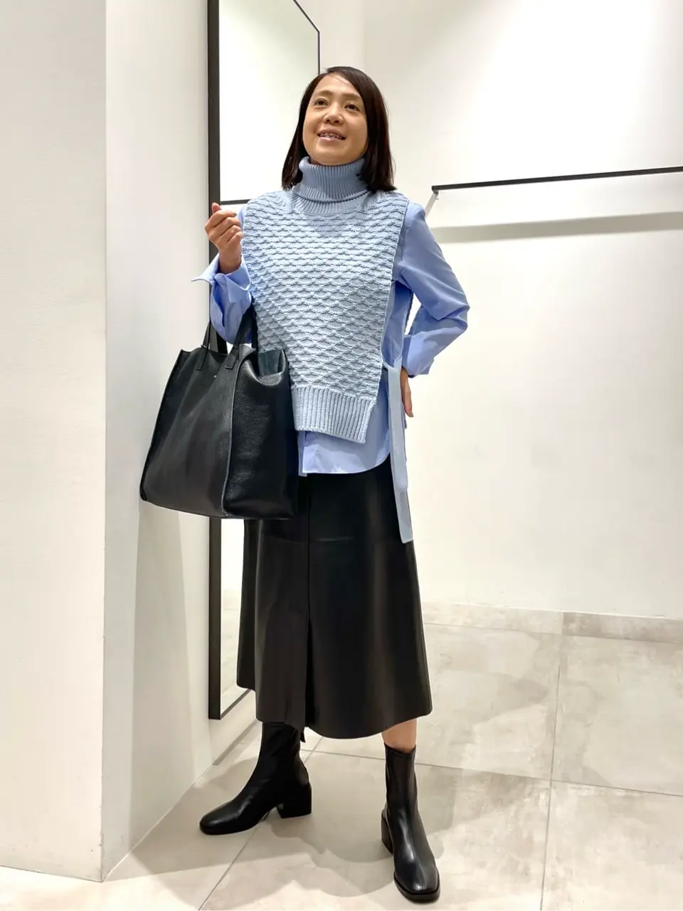  米山美紀 コーディネート画像