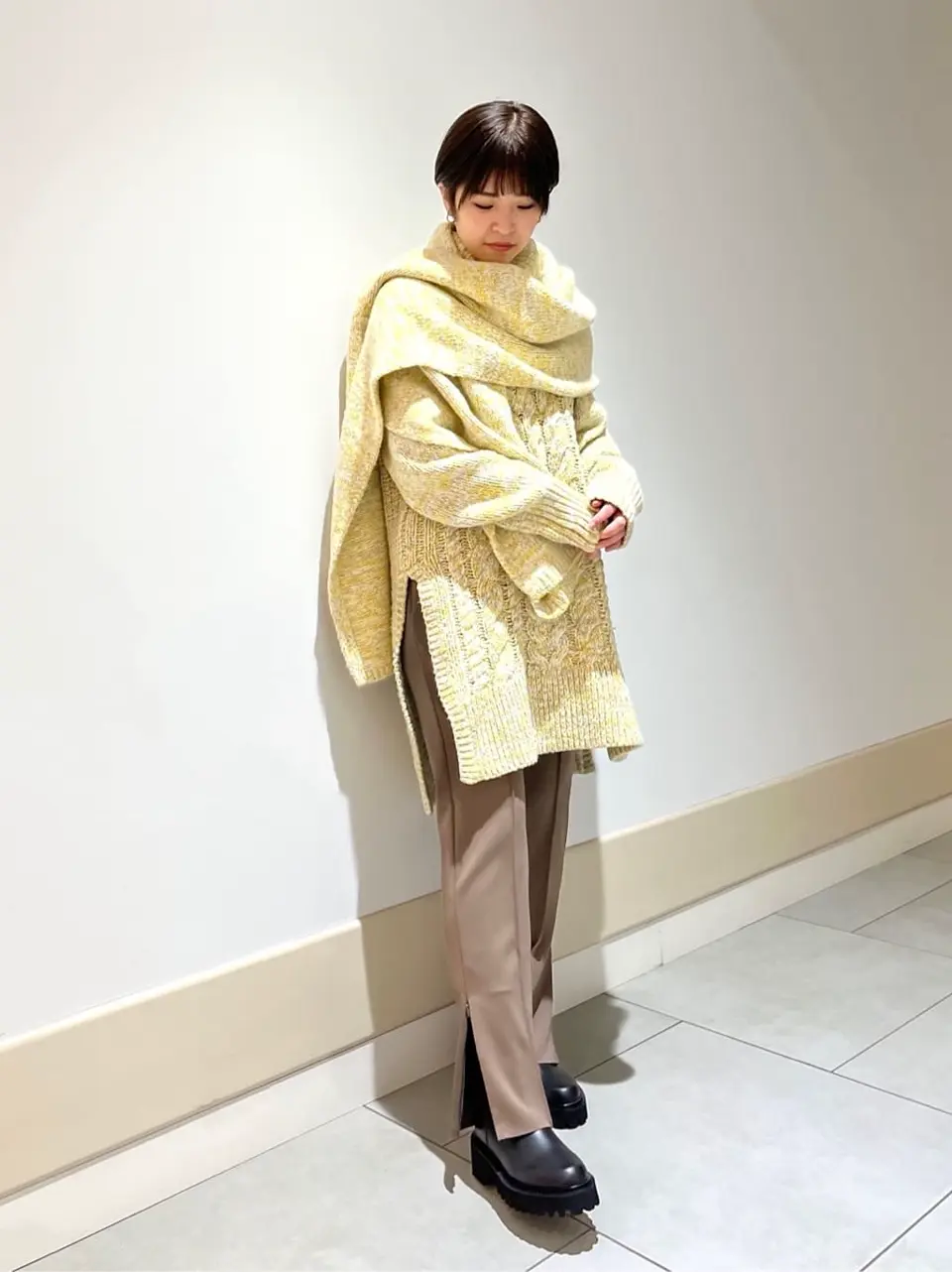 JOSEPH スタッフ コーディネート画像