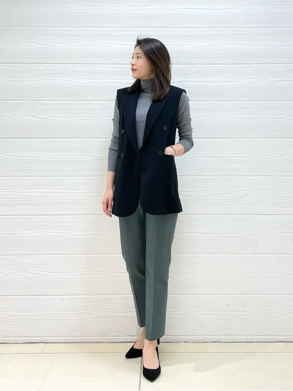 JOSEPH スタッフ コーディネート画像