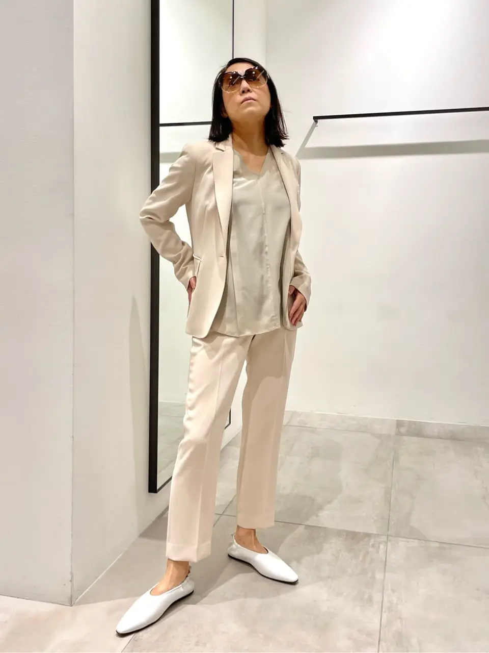  米山美紀 コーディネート画像