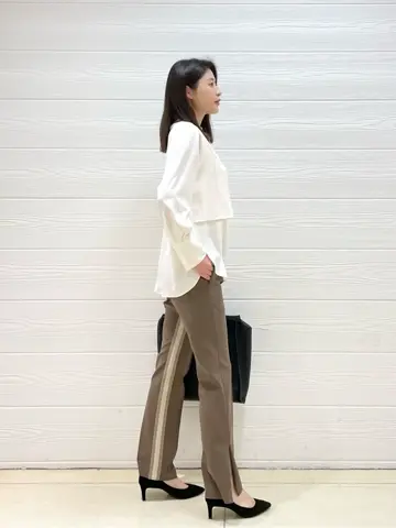 JOSEPH スタッフ コーディネート画像