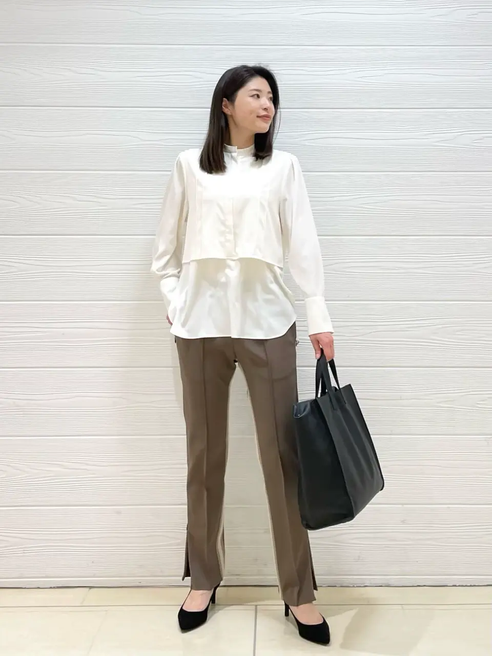 JOSEPH スタッフ コーディネート画像