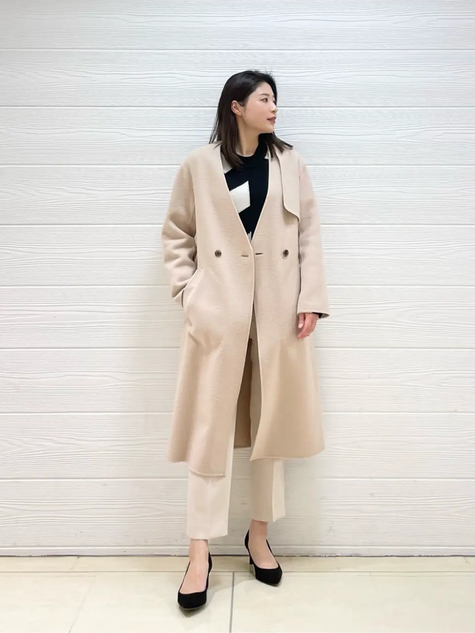 JOSEPH スタッフ コーディネート画像