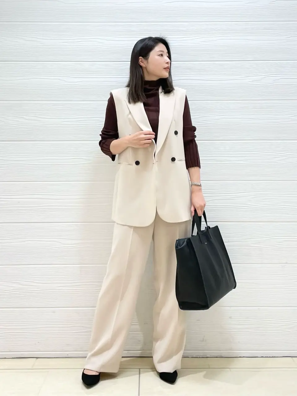 JOSEPH スタッフ コーディネート画像