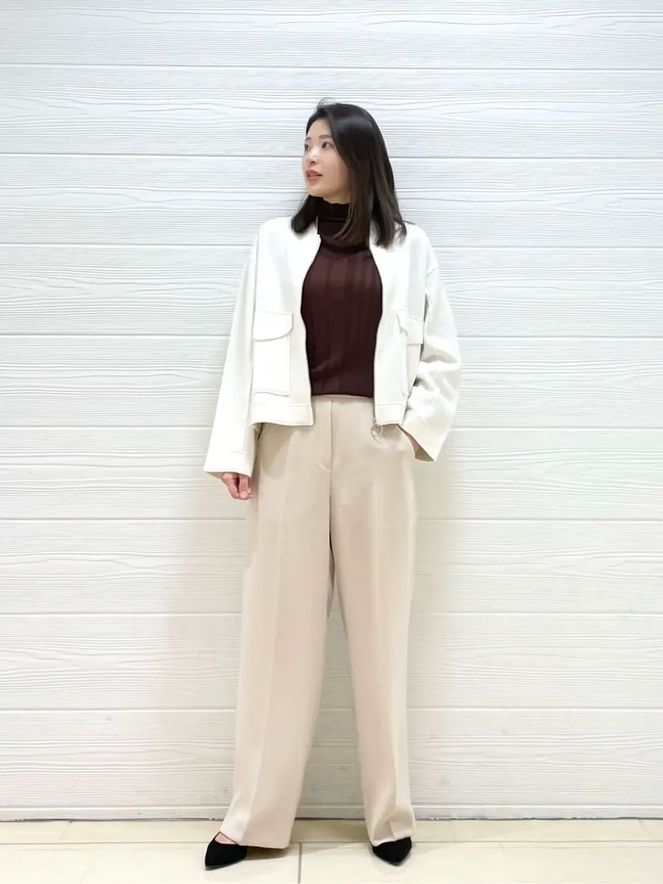 JOSEPH スタッフ コーディネート画像