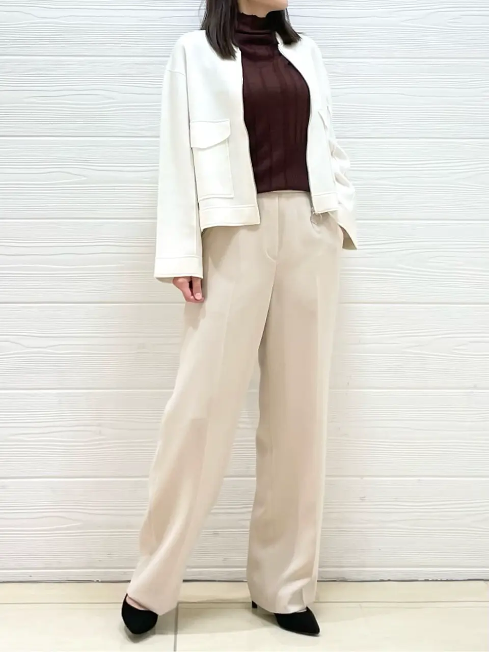 JOSEPH スタッフ コーディネート画像